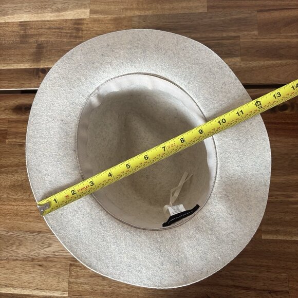 Anthropologie Wool Women’s Hat Minimalist Boho Preppy Capsule Autumn Western - Picture 14 of 15